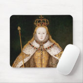 koningin Elizabeth I in Coronation Robes Muismat (Met muis)