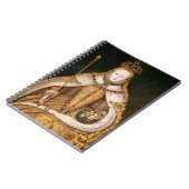 koningin Elizabeth I in Coronation Robes Notitieboek (Linkerzijde)