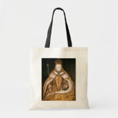 koningin Elizabeth I in Coronation Robes Tote Bag (Voorkant)