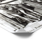 Koningin Elizabeth I in het Parlement Poster (Hoek)