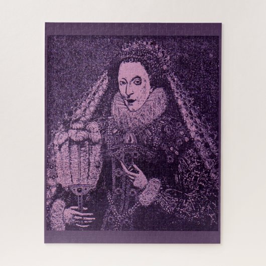 koningin Elizabeth I in lavender Legpuzzel (Verticaal)