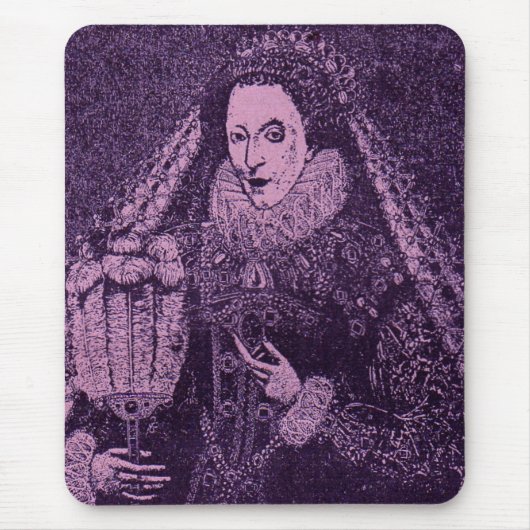 koningin Elizabeth I in lavender Muismat (Voorkant)