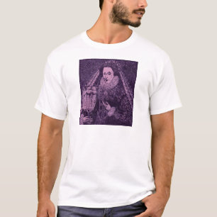 koningin Elizabeth I in lavender T-shirt