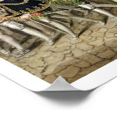 Koningin Elizabeth I in processie met haar Courtie Poster (Hoek)