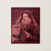 koningin Elizabeth I in roze Legpuzzel (Verticaal)