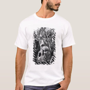 koningin Elizabeth I Knighting Francis Drake T-shirt