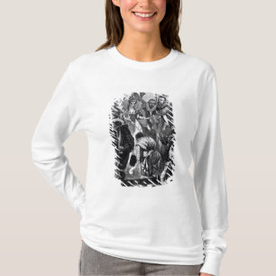 koningin Elizabeth I Knighting Francis Drake T-shirt