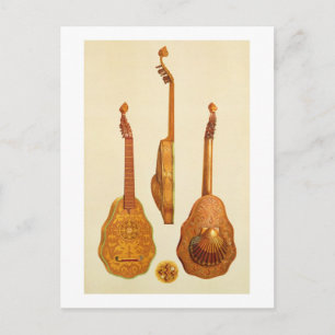 koningin Elizabeth I lutte door John Roos, 1580, u Briefkaart