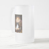 Koningin Elizabeth I - Papillon 1 Matglas Bierpul (Voorkant links)