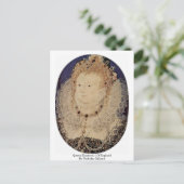koningin Elizabeth I van Engeland door Nicholas Hi Briefkaart (Staand voorkant)