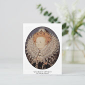 koningin Elizabeth I van Engeland door Nicholas Hi Briefkaart (Staand voorkant)