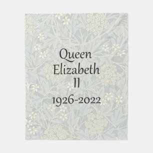 Koningin Elizabeth II 1926-2022 Griekenland Fleece Deken