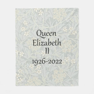 Koningin Elizabeth II 1926-2022 Griekenland Fleece Deken