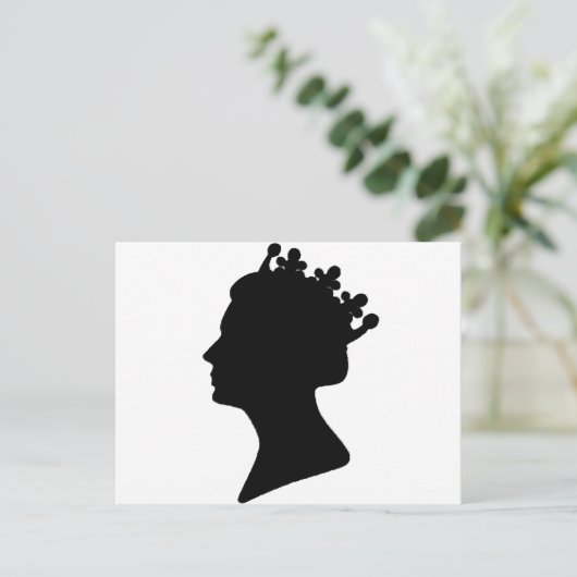 koningin Elizabeth II Briefkaart (Staand voorkant)