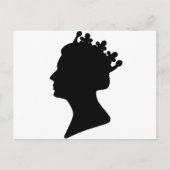 koningin Elizabeth II Briefkaart (Voorkant)
