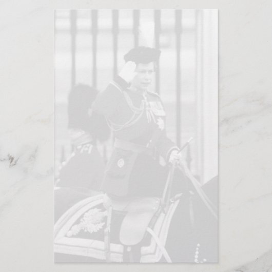  koningin Elizabeth II Buckingham Palace 1970 Briefpapier (Voorkant)