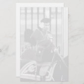  koningin Elizabeth II Buckingham Palace 1970 Briefpapier (Voorkant / Achterkant)