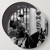  koningin Elizabeth II Buckingham Palace 1970 Ronde Button 6,0 Cm (Voorkant /achterkant)