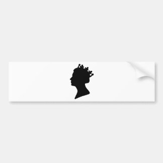 koningin Elizabeth II Bumpersticker