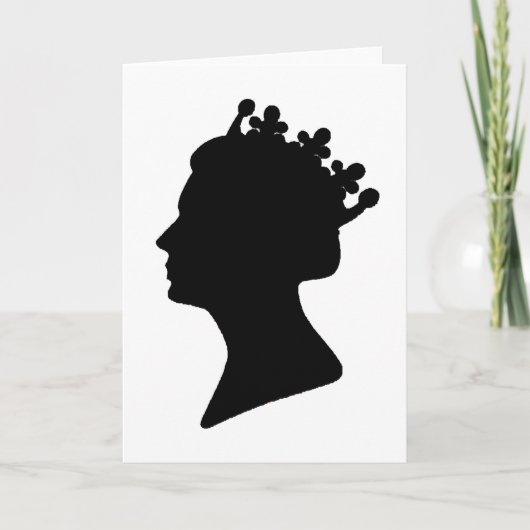 Koningin Elizabeth II Kaart (Voorkant)