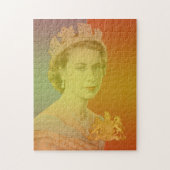 koningin Elizabeth II Legpuzzel (Verticaal)