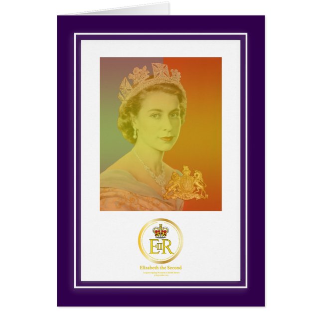 koningin Elizabeth II Reign (Voorkant)