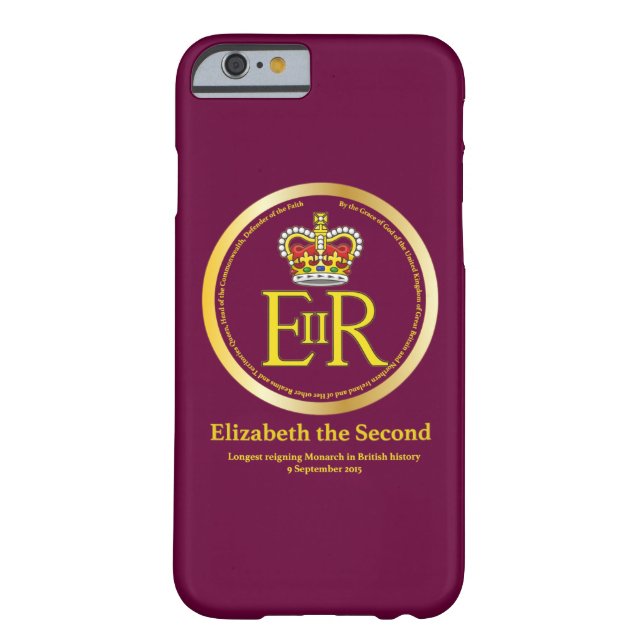koningin Elizabeth II Reign Case-Mate iPhone Case (Achterkant)