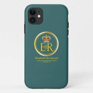 koningin Elizabeth II Reign iPhone 11 Hoesje