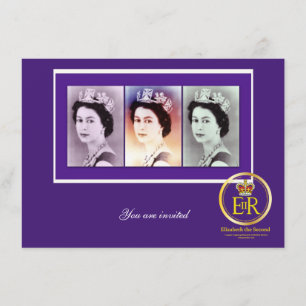 koningin Elizabeth II Reign Kaart
