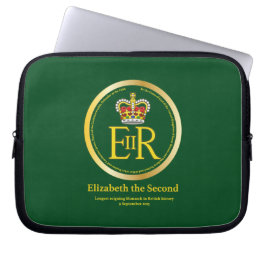 koningin Elizabeth II Reign Laptop Sleeve