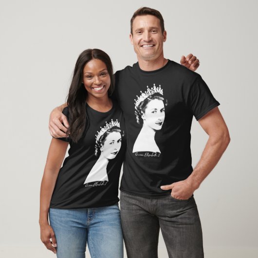 Koningin Elizabeth II - Retro Essential T-Shirt (Unisex)