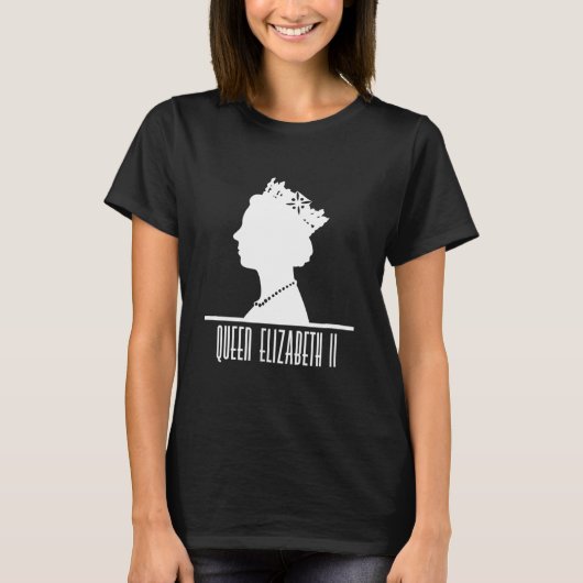 koningin Elizabeth II T-shirt (Voorkant)