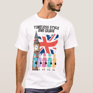 Koningin Elizabeth II- Timeless Style en Grace. T-shirt