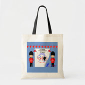 koningin Elizabeth II van Engeland 90e verjaardag Tote Bag (Voorkant)