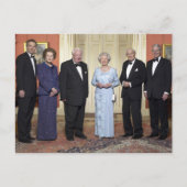 Koningin Elizabeth ll, Tony Blair, Margaret Thatch Briefkaart (Voorkant)