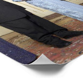 Koningin Elizabeth ll, Tony Blair, Margaret Thatch Poster (Hoek)