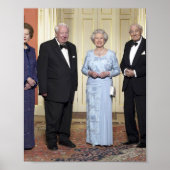 Koningin Elizabeth ll, Tony Blair, Margaret Thatch Poster (Voorkant)