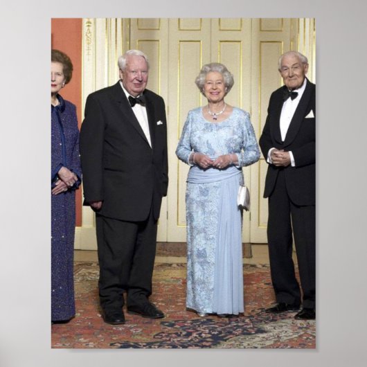 Koningin Elizabeth ll, Tony Blair, Margaret Thatch Poster (Voorkant)