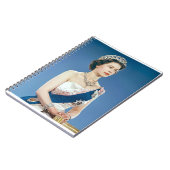 koningin elizabeth notitieboek (Linkerzijde)
