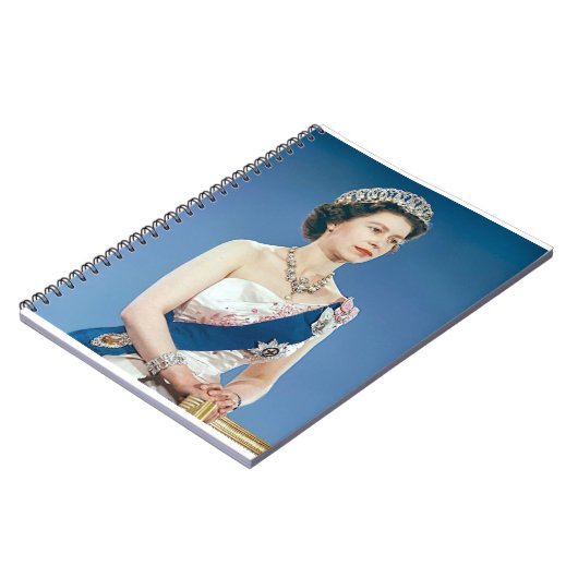 koningin elizabeth notitieboek (Linkerzijde)
