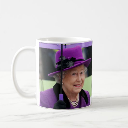 koningin Elizabeth of England Koffiemok (Links)