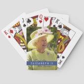 koningin Elizabeth of England Pokerkaarten (Achterkant)