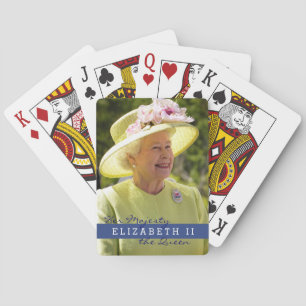 koningin Elizabeth of England Pokerkaarten