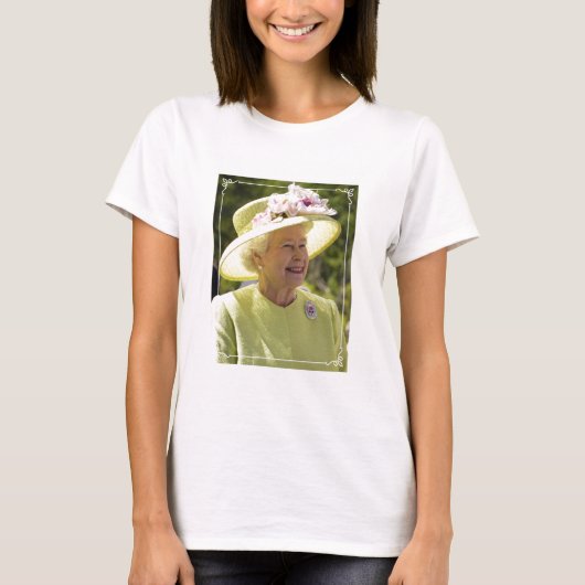 koningin Elizabeth of England T-shirt (Voorkant)