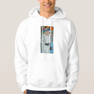 Koningin Elizabeth op Paddington Station Hoodie