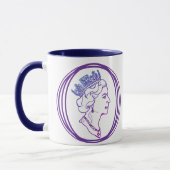 Koningin Elizabeth Profiel Mok (Links)