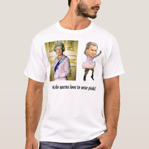 Koningin Elizabeth (staande), struik_dans4, waarom T-shirt