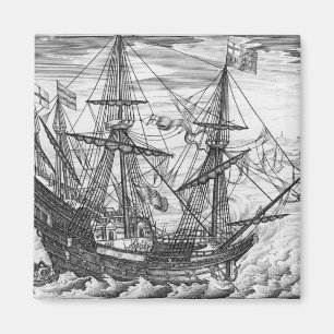 Koningin Elizabeth's Galleon Magneet