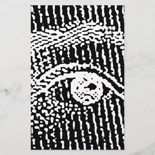 koningin Elizabeth's ogen Briefpapier (Voorkant)