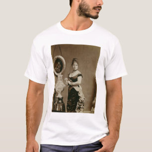 Koningin Emma (1836-85) (foto sepia) T-shirt
